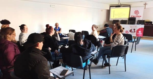 módulo de igualdad del curso de cocina de cáritas diocesana de lugo