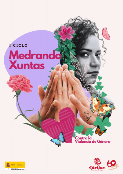 Cartel del ciclo "Medrando Xuntas" del Programa de Atención a Mujeres Víctimas de Violencia