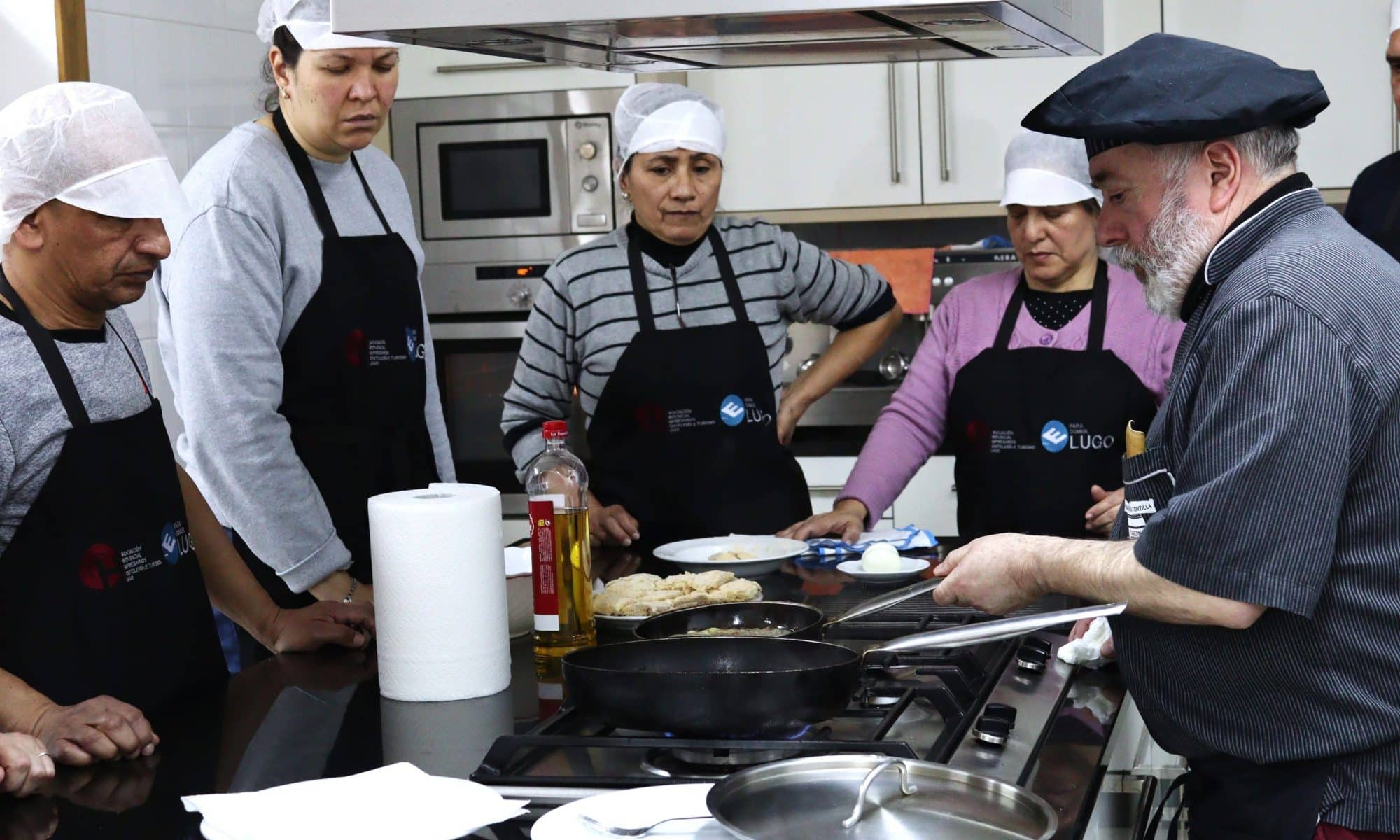 curso de cocina de cáritas diocesana de lugo