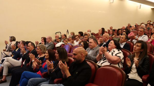 Pregón de la Caridad en Lugo con el Presidente del Parlamento de Galicia