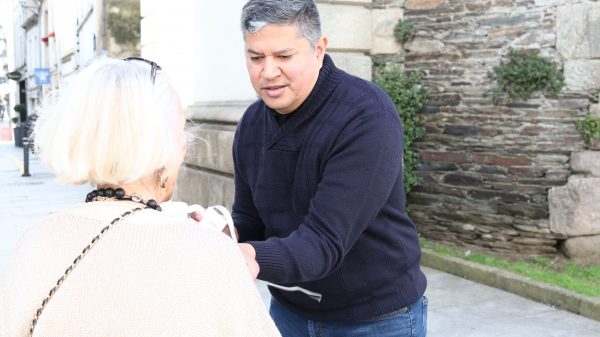 Cuestaciones de Caridad 2024 con trabajadores y voluntarios de Cáritas Lugo