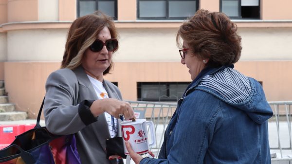 Cuestaciones de Caridad 2024 con trabajadores y voluntarios de Cáritas Lugo