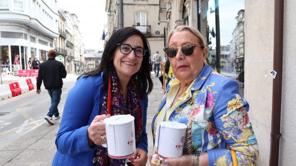 Cuestaciones de Caridad 2024 con trabajadores y voluntarios de Cáritas Lugo