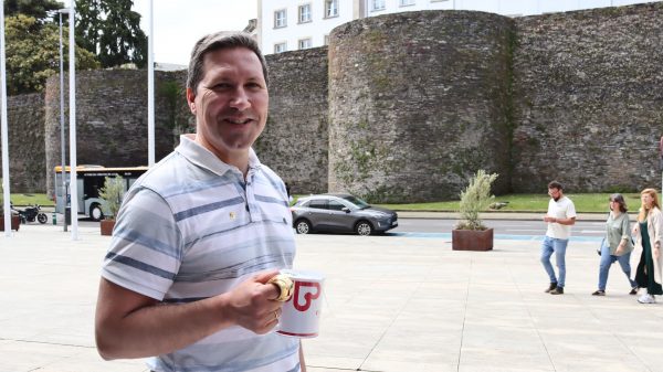 Cuestaciones de Caridad 2024 con trabajadores y voluntarios de Cáritas Lugo