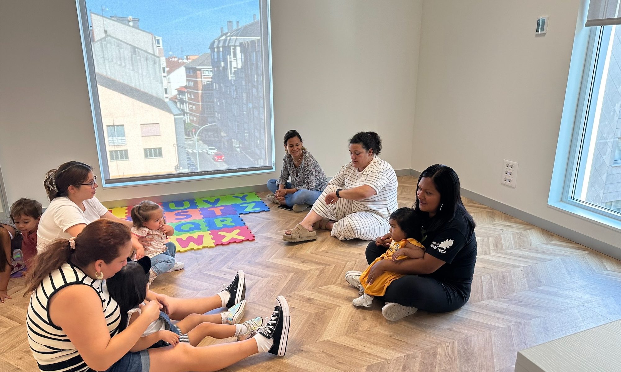 espacios familiares para niños de 0 a 3 años y sus padres en Lalín