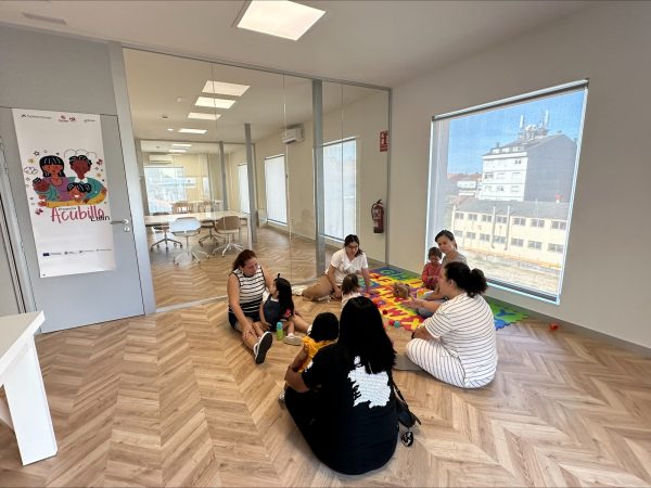 espacios familiares para niños de 0 a 3 años y sus padres en Lalín