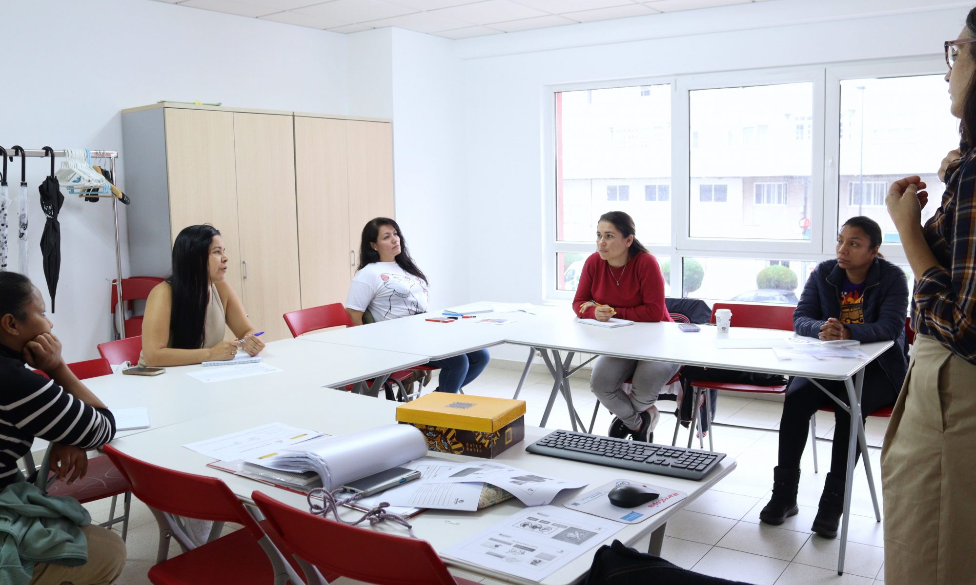 Sesión del ciclo Medrando Xuntas para mujeres sobre la autoestima.