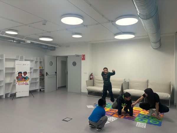 Sesión de apoyo psicomotriz del proyecto Acubillo Lalin