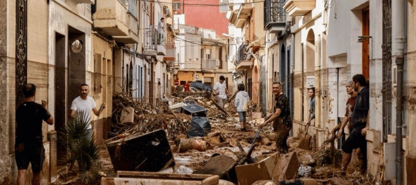 imagen de los daños de la Dana de Valencia