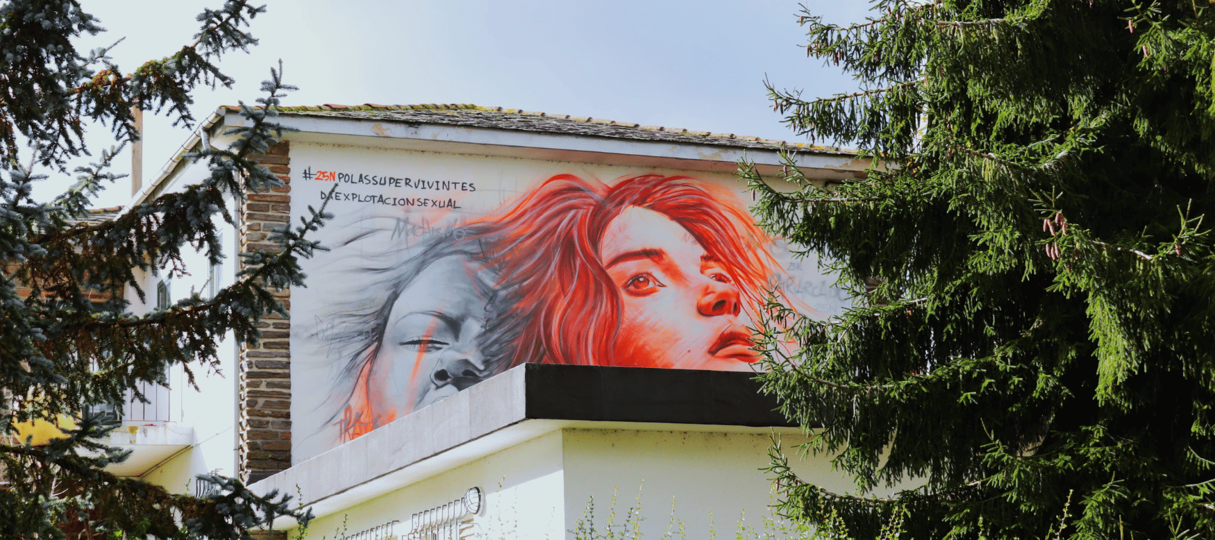 imagen del mural por el 25n