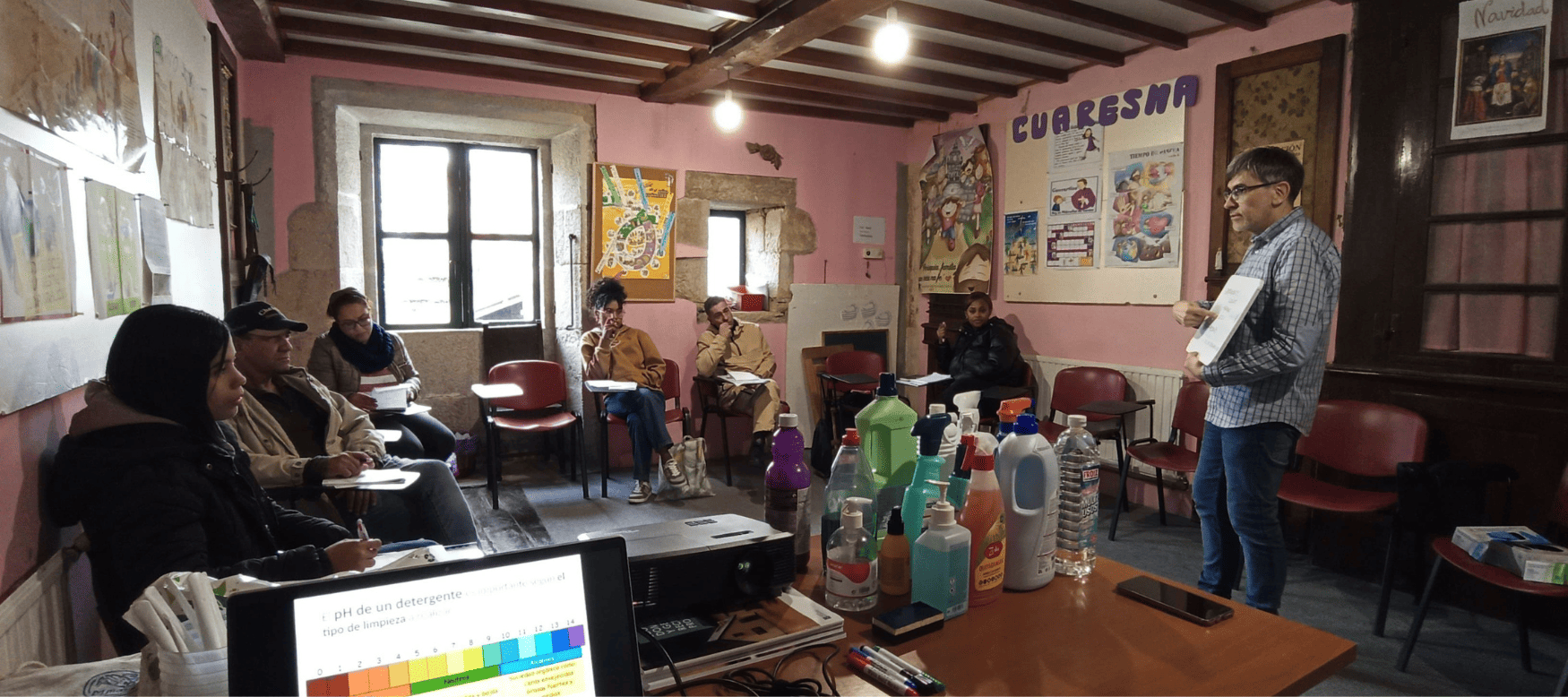 Imagen del taller de Limpieza en Melide