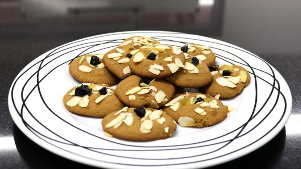 Foto de las galletas del taller de repostería del segundo ciclo de salud integral