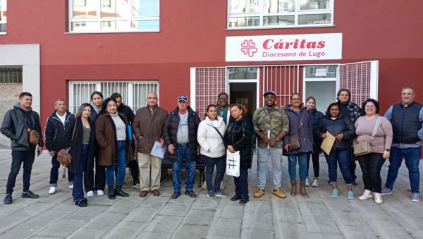 foto de los alumnos que van a presentarse al examen de la nacionalidad