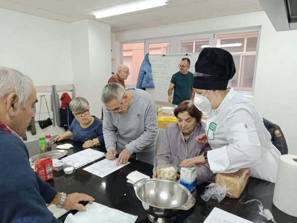 Foto de la segunda y tercera jornada de cocina Programa de Atención a Personas con Discapacidad 1