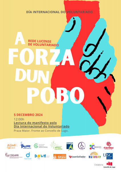 cartel día internacional de voluntariado