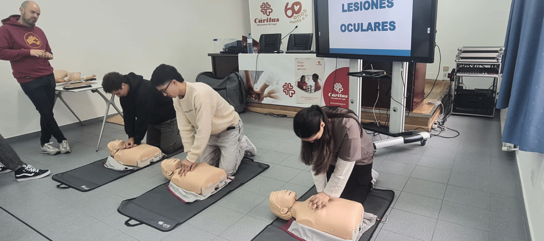 taller de primeros auxilios para adolescentes