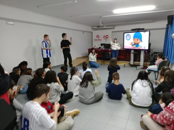 foto de las actividades de navidad del programa de infancia y juventud