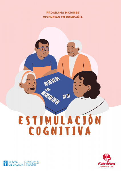 cartel del taller de estimulación cognitiva para mayores de 65 años