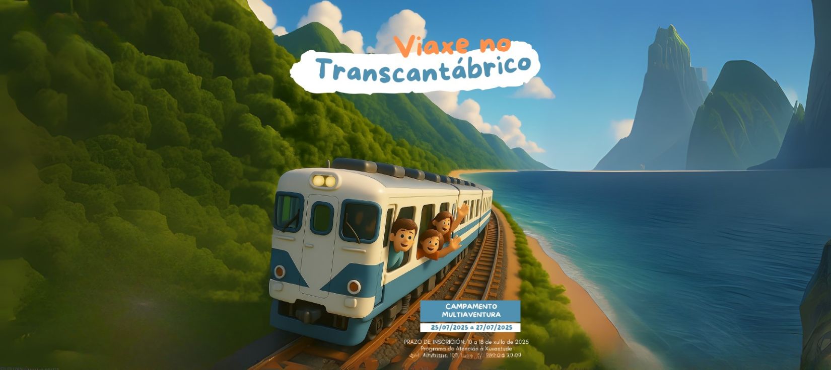 Imagen destacada campamento Viaje en el Transcantábrico